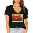 Millions Of Cats Book Cover Women's Jersey Short Sleeve Deep V-Neck Tshirt