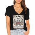 How Many Nights Reading Meme 6 7 Book Lover Women's Jersey Short Sleeve Deep V-Neck Tshirt