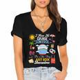 I Have No Cruise Control-It’s Like They Just Book Themselves Women's Jersey Short Sleeve Deep V-Neck Tshirt I Have No Cruise Control-It’s Like They Just Book Themselves Women's Jersey Short Sleeve Deep V-Neck Tshirt