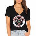 North Pole Book Club Shirt Candy Cane Christmas Women's Jersey Short Sleeve Deep V-Neck Tshirt North Pole Book Club Shirt Candy Cane Christmas Women's Jersey Short Sleeve Deep V-Neck Tshirt