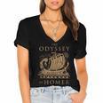 Odisea Soulz Iliad Odyssey Homer Ancient Greek History Book Odyssey Small Women's Jersey Short Sleeve Deep V-Neck Tshirt Odisea Soulz Iliad Odyssey Homer Ancient Greek History Book Odyssey Small Women's Jersey Short Sleeve Deep V-Neck Tshirt