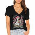 Oops I Got Another Book Goose Reading Humor Women's Jersey Short Sleeve Deep V-Neck Tshirt Oops I Got Another Book Goose Reading Humor Women's Jersey Short Sleeve Deep V-Neck Tshirt