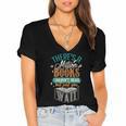 There Is a Million Books I Haven't Read Women's Jersey Short Sleeve Deep V-Neck Tshirt