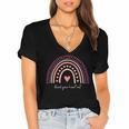 Read Your Heart Out Rainbow Teacher Reading Books Lover Women's Jersey Short Sleeve Deep V-Neck Tshirt Read Your Heart Out Rainbow Teacher Reading Books Lover Women's Jersey Short Sleeve Deep V-Neck Tshirt