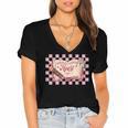 Read Your Heart Out Valentine Reading Book Teacher Student Women's Jersey Short Sleeve Deep V-Neck Tshirt Read Your Heart Out Valentine Reading Book Teacher Student Women's Jersey Short Sleeve Deep V-Neck Tshirt