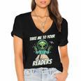 Take Me To Your Readers Across America Read More Books Women's Jersey Short Sleeve Deep V-Neck Tshirt Take Me To Your Readers Across America Read More Books Women's Jersey Short Sleeve Deep V-Neck Tshirt