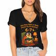Reading 6 7 Six Seven Meme English Teacher Book Lover Women's Jersey Short Sleeve Deep V-Neck Tshirt Reading 6 7 Six Seven Meme English Teacher Book Lover Women's Jersey Short Sleeve Deep V-Neck Tshirt