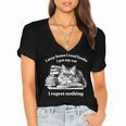 Retro I Stay Home I Read Books I Pet My Cat I Regret Nothing Women's Jersey Short Sleeve Deep V-Neck Tshirt Retro I Stay Home I Read Books I Pet My Cat I Regret Nothing Women's Jersey Short Sleeve Deep V-Neck Tshirt