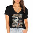 RtY Book Man Graphic Eyes Colorful Art Small Women's Jersey Short Sleeve Deep V-Neck Tshirt RtY Book Man Graphic Eyes Colorful Art Small Women's Jersey Short Sleeve Deep V-Neck Tshirt