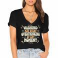 Sarcastic For Deep Thinkers Introverts Groovy Women's Jersey Short Sleeve Deep V-Neck Tshirt Sarcastic For Deep Thinkers Introverts Groovy Women's Jersey Short Sleeve Deep V-Neck Tshirt