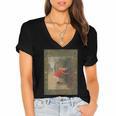 The Secret Garden Book Cover Women's Jersey Short Sleeve Deep V-Neck Tshirt The Secret Garden Book Cover Women's Jersey Short Sleeve Deep V-Neck Tshirt