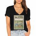 The Secret Garden Book Women's Jersey Short Sleeve Deep V-Neck Tshirt The Secret Garden Book Women's Jersey Short Sleeve Deep V-Neck Tshirt
