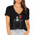 Skeleton Books Read Book Reading Librarian Across America Women's Jersey Short Sleeve Deep V-Neck Tshirt Skeleton Books Read Book Reading Librarian Across America Women's Jersey Short Sleeve Deep V-Neck Tshirt