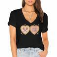 Slow Burn Romance Book Lover Tee Women's Jersey Short Sleeve Deep V-Neck Tshirt Slow Burn Romance Book Lover Tee Women's Jersey Short Sleeve Deep V-Neck Tshirt