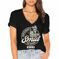 Smut Book Reader Spicy Romance Somebody's Smut Reading Wife Women's Jersey Short Sleeve Deep V-Neck Tshirt
