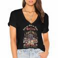Tale As Old As Time Belles Book Shop Book Candles Tea Flower Women's Jersey Short Sleeve Deep V-Neck Tshirt