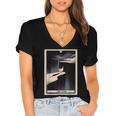 Tarot Cards Guide Book Esoteric Mysticism Clothing The Fool Tarot Card -Adults & Kids Small Short Sleeve Crew Neck Classic Fit Women's Jersey Short Sleeve Deep V-Neck Tshirt