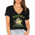 Tequila Mockingbird For Book Lovers And Writers Women's Jersey Short Sleeve Deep V-Neck Tshirt Tequila Mockingbird For Book Lovers And Writers Women's Jersey Short Sleeve Deep V-Neck Tshirt