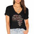 History Book Education Is Freedom Women's Jersey Short Sleeve Deep V-Neck Tshirt