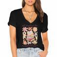 Valentine All Booked For Valentines Book Lovers Teacher Kids Women's Jersey Short Sleeve Deep V-Neck Tshirt