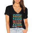 I Will Read Books On A Boat Kids Reading Read Books Women's Jersey Short Sleeve Deep V-Neck Tshirt