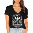 Women Dragons Bookish Fantasy Book Club Book Lover Reader Women's Jersey Short Sleeve Deep V-Neck Tshirt