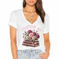 40th Birthday Chapter 40 Birthday Shirt Women Book Lover Women's Jersey Short Sleeve Deep V-Neck Tshirt 40th Birthday Chapter 40 Birthday Shirt Women Book Lover Women's Jersey Short Sleeve Deep V-Neck Tshirt