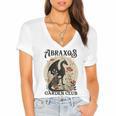 Abraxos Flower Garden Club Book Lover Fantasy Dragon Bookish Women's Jersey Short Sleeve Deep V-Neck Tshirt Abraxos Flower Garden Club Book Lover Fantasy Dragon Bookish Women's Jersey Short Sleeve Deep V-Neck Tshirt
