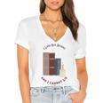 I Like Big Books Bookworm Tee Women's Jersey Short Sleeve Deep V-Neck Tshirt I Like Big Books Bookworm Tee Women's Jersey Short Sleeve Deep V-Neck Tshirt