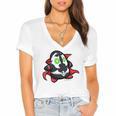 BODO Spawn Character Comic Book Shirt Premium Tri-Blend Women's Jersey Short Sleeve Deep V-Neck Tshirt