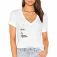 Boho Book Just A Girl Who Loves Books And Coffee Women's Jersey Short Sleeve Deep V-Neck Tshirt Boho Book Just A Girl Who Loves Books And Coffee Women's Jersey Short Sleeve Deep V-Neck Tshirt
