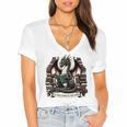 Book Dragon Yes I Really Do Need All These Books Women's Jersey Short Sleeve Deep V-Neck Tshirt Book Dragon Yes I Really Do Need All These Books Women's Jersey Short Sleeve Deep V-Neck Tshirt