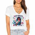 Book Lover Graphic Tee Book Hangover Premium Tri-Blend Women's Jersey Short Sleeve Deep V-Neck Tshirt