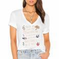 Book Lover Tomorrow Quote Anne Shirley Women's Jersey Short Sleeve Deep V-Neck Tshirt