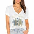 Book Lover Vintage Botanical Friends Premium Tri-Blend Women's Jersey Short Sleeve Deep V-Neck Tshirt Book Lover Vintage Botanical Friends Premium Tri-Blend Women's Jersey Short Sleeve Deep V-Neck Tshirt