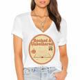 Booked & Unbothered Book Lover Tee Women's Jersey Short Sleeve Deep V-Neck Tshirt Booked & Unbothered Book Lover Tee Women's Jersey Short Sleeve Deep V-Neck Tshirt