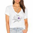 Books Are Always Better Positive Quotes Bookworm Positivity Premium Tri-Blend Women's Jersey Short Sleeve Deep V-Neck Tshirt