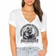 Books Helping Introvert Avoid Conversation Since 1454 Women's Jersey Short Sleeve Deep V-Neck Tshirt