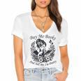 Buy Me Books And Tell Me I'm Pretty Book Lover Bookworm Women's Jersey Short Sleeve Deep V-Neck Tshirt Buy Me Books And Tell Me I'm Pretty Book Lover Bookworm Women's Jersey Short Sleeve Deep V-Neck Tshirt