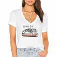 Cat Life Books And Cats Cat Lover Cat Mom Book Lovers Women's Jersey Short Sleeve Deep V-Neck Tshirt Cat Life Books And Cats Cat Lover Cat Mom Book Lovers Women's Jersey Short Sleeve Deep V-Neck Tshirt