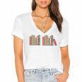 Christmas Book 67 If You Know You Know 67 Meme Teacher Women's Jersey Short Sleeve Deep V-Neck Tshirt Christmas Book 67 If You Know You Know 67 Meme Teacher Women's Jersey Short Sleeve Deep V-Neck Tshirt