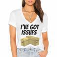 Comic Book For Men Women Comic Book Collector Women's Jersey Short Sleeve Deep V-Neck Tshirt