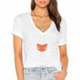 Cool Read Books Be Kind Stay Weird Skeleton Reading Women's Jersey Short Sleeve Deep V-Neck Tshirt