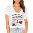 Dark Romance Bookish Merch Put My Book Down Spicy Book Women Women's Jersey Short Sleeve Deep V-Neck Tshirt Dark Romance Bookish Merch Put My Book Down Spicy Book Women Women's Jersey Short Sleeve Deep V-Neck Tshirt