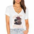Dark Romance Women Told To STFUATTDLAGG Smutt Book Merch Premium Women's Jersey Short Sleeve Deep V-Neck Tshirt Dark Romance Women Told To STFUATTDLAGG Smutt Book Merch Premium Women's Jersey Short Sleeve Deep V-Neck Tshirt