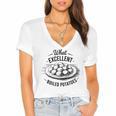What Excellent Boiled Potatoes Book Lover Vintage Literature Women's Jersey Short Sleeve Deep V-Neck Tshirt What Excellent Boiled Potatoes Book Lover Vintage Literature Women's Jersey Short Sleeve Deep V-Neck Tshirt