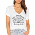 Floral Book a New Chapter Begins Retired Retirement Teacher Women's Jersey Short Sleeve Deep V-Neck Tshirt Floral Book a New Chapter Begins Retired Retirement Teacher Women's Jersey Short Sleeve Deep V-Neck Tshirt