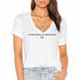Very Fond Of Walking Book Lover Mom Walking Women's Jersey Short Sleeve Deep V-Neck Tshirt Very Fond Of Walking Book Lover Mom Walking Women's Jersey Short Sleeve Deep V-Neck Tshirt