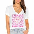 It's Good Day To Read Book Library Reading Lovers Women's Jersey Short Sleeve Deep V-Neck Tshirt