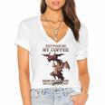 Just Pour Me My Coffee Hand Me My Book And Slowly Back Away Premium Women's Jersey Short Sleeve Deep V-Neck Tshirt Just Pour Me My Coffee Hand Me My Book And Slowly Back Away Premium Women's Jersey Short Sleeve Deep V-Neck Tshirt
